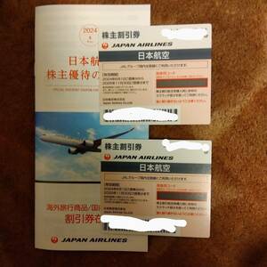 日本航空　JAL 優待割引券2枚