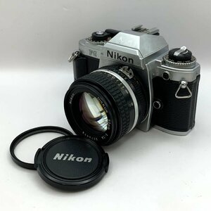 1円～/Nikon/ニコン/FG/レンズ付/NIKKOR/50mm/F1.4/一眼レフ/フィルムカメラ/ジャンク/I225