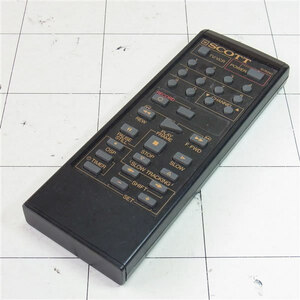 SCOTT ビデオデッキ用リモコン SVR240 定形外送料無料