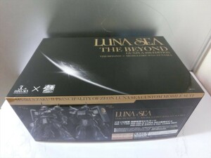 BO【GG-089】【80サイズ】▲機動戦士ガンダム40周年 LUNA SEA THE BEYOND/限定盤/CD(未開封)+ガンプラ(未組立)