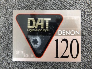 期間限定セール 【未使用】 デノン DENON 【未使用・未開封】 DAT(デジタルオーディオテープ)カセット 120分 R-120DT T