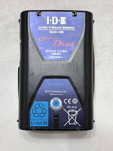 IDX Vマウントタイプ リチウムイオンバッテリー ENDURA DUO-150