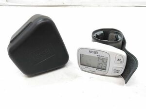 ♪動作品 NISSEI 手首式デジタル血圧計 WS-C1 日本精密測器 収納ケース付き A051418H @60♪