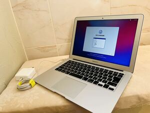 MacBook Air (13-inch, 2017) ★超美品★ i5 1.8GHz/メモリ8GB/SSD256GB/初期化済み/Monterey☆1円スタート