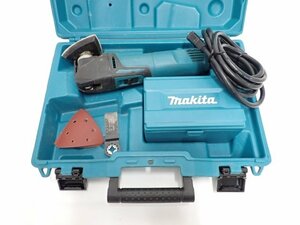 makita TM3010CT マキタ 100V マルチツール サンディングパッド/カットソー/サンディングペーパー/ケース付 動作品 ∬ 6E146-1