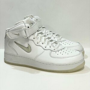 28cm NIKE AIR FORCE 1 MID 07 DZ2672-101 ナイキ エアフォース1 ミッド 07 ホワイト メンズ スニーカー YG 107100