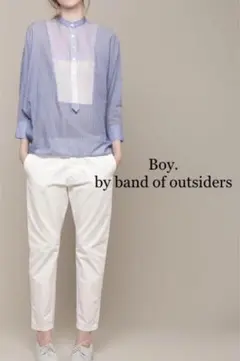 Boy.by band of outsiders◆オーバーサイズクロップドシャツ