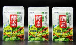 送料無料　日本盛　植物生まれの酵素６２粒入り　３袋セット