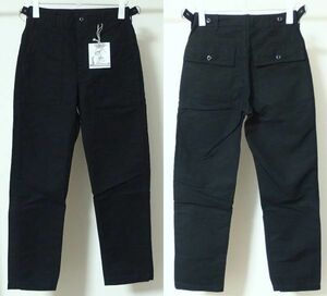 Engineered Garments エンジニアードガーメンツ Fatigue Pant Cotton Double Cloth ファティーグ パンツ 28 黒