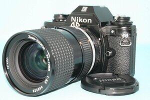 完動美品 Nikon ニコン EM ブラック + Zoom Nikkor Ai-s 35-70mm f3.5 フィルムカメラ