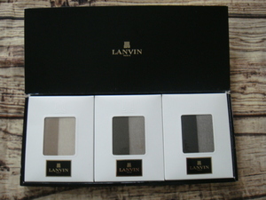 LANVIN・ランバン^,,.ストッキング*サイズS~L(ヒップ80～98cm/身長145～165cm)ナイロン・ポリウレタン・3個セット.,,^「未使用品」