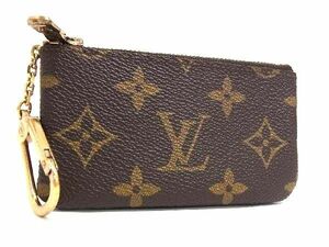 1円 ■美品■ LOUIS VUITTON ルイヴィトン M62650 モノグラム ポシェット クレ コインケース コインパース 小銭入れ ブラウン系 AW8668