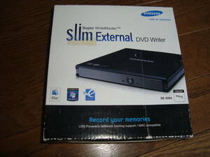 ☆ SAMSUNG サムスン 外付けDVDドライブ Slim External DVD Writer SE-S084 中古 ☆