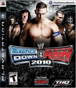 研磨 追跡有 WWE 2010 Smackdown vs Raw PS3（プレイステーション3)
