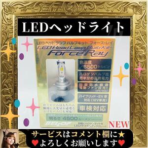 ☆未使用☆ BELLOF ベロフ LEDヘッドライト DBA2004 6500K H7