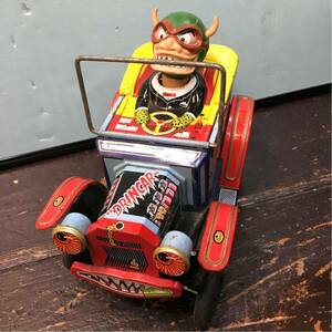 nutty mad ブリキ 日本製 japan MARX TOYS RAT FINK ラットフィンク mooneyes ムーンアイズ　RATFINK hot rod ed roth エドロス