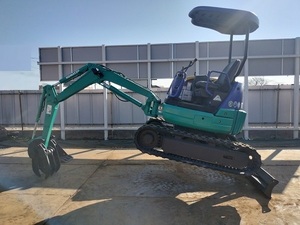 コマツ PC20MR-1 油圧ショベル 倍速 ハサミ ツカミ 丸順 フォーク 標準バケット 2トン ユンボ KOMATSU 中古