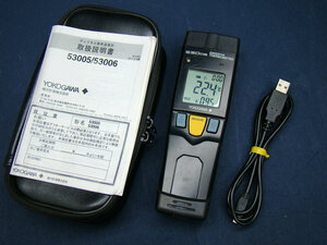 YOKOGAWA 横河 デジタル放射温度計 53006 -30℃～600℃ USB通信機能付 中古