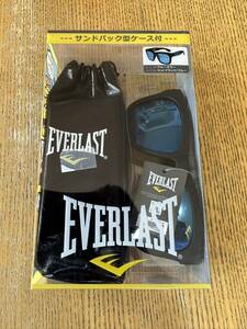 EVERLAST エバーラスト frogskins(フログスキン)型サングラス ブルー ミラーレンズ マットブラックフレーム