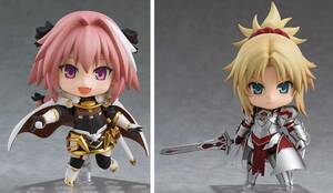 Fate/Apocrypha ねんどろいど“黒”のライダー “赤”のセイバー 近衛乙嗣 東出祐一郎 TYPE-MOON FGO Fate/stay night 