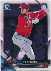 大谷翔平 MLB 2018 Bowman Chrome RC #1 Rookie Card ルーキーカード Shohei Ohtani