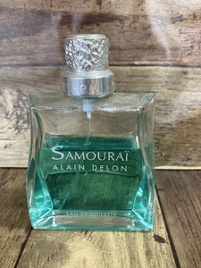 F3e SAMOURAI アランドロン オードトワレ サムライ 香水 ブルー 青 フレグランス 100ml 中古品