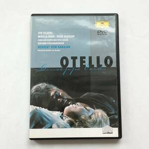 【オペラ DVD】OTELLO / HERBERT VON KARAJAN / import / ★ライナーノーツ付き★盤面写真あり★d