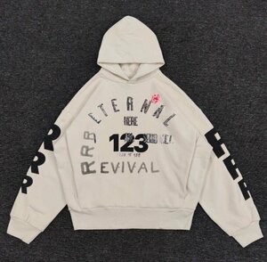 RRR123 x FEAR OF GOD パーカー トップス メンズ レディース ストリート ベージュ サイズ3