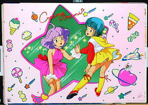 [Vintage] [New] [Delivery Free]1983 Animage Creamy Mami, the Magic Angel 魔法の天使 クリィミーマミ Sales Promotion Poster[tag2222]