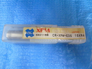 未使用品 OSG 粉末ハイスコーナRエンドミル XPM 2刃 ショート CR-XPM-EDS 15×R4 刃径15mmシャンク径16mm刃長30mm 8401158 その2