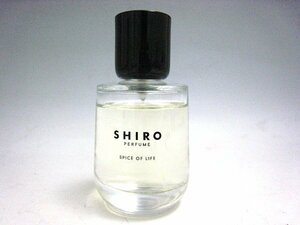 ★50ml　残多★SHIRO シロ perfume パフューム SPICE OF LIFE スパイス オブ ライフ★
