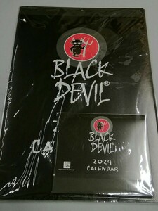 【未開封】BLACKDEVIL ブラックデビル★2024年/令和6年 カレンダー 2点セット　卓上型/吊り下げ型★非売品★たばこ/タバコ★