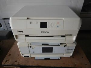 4664 EPSON/エプソン　EP-807AW、EP-805AW　2台セット　プリンター　インクジェット複合機　ジャンク