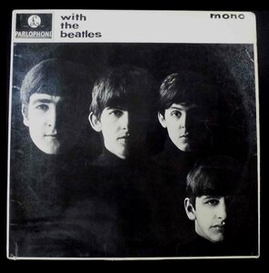 ●UK-ParlophoneオリジナルMono,w/5N:5N,EX Vinyl!! The Beatles / With The Beatles