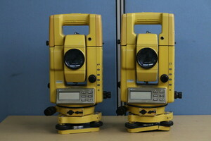 【TOPCON GTS-3 GTS-310F2A】トータルステーション２点　ジャンク!!　管24ざ436