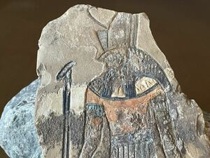 【極貴重なる! 神回保証】古代エジプト ホルス石板 レリーフ シルクロード 象形文字 ウシャブティ エジプト展 ローマンガラス ガンダーラ