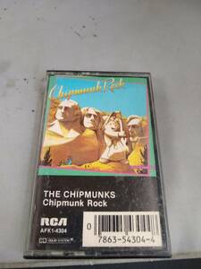 T3806　カセットテープ　チップマンクス　 CHIPMUNKS CHIPMUNK ROCK