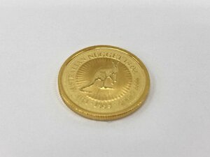 K24IG　オーストラリア　カンガルー金貨　1/4oz　1995　総重量7.7g【CEAH6028】