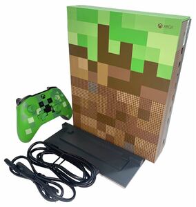 美品　Xbox One S 1TB Minecraft リミテッド エディション