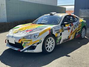 GT86CS-R3ラリーカー■2022WRCラリージャパンRC4クラス2位入賞車■スペアパーツ大量付属