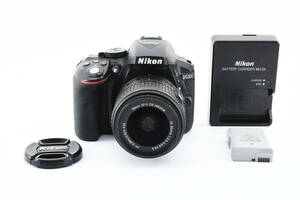 【美品】 ショット数【16,070回】 Nikon ニコン D5300 + AF-S DX NIKKOR 18-55mm F3.5-5.6G VR II レンズキット 動作確認済み #1552