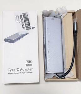 Type-C Adapter USB-C HUB 7in1 USBハブ USB3.0 HDMI
