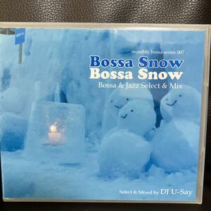 MIXCD DJ U-SAY BOSSA SNOW CHRISTMAS MIX★MURO KIYO KOMORI KAORI DADDYKAY DDT TROPICANA KENTA 須永辰緒 HASEBE