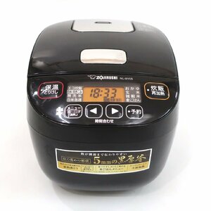 1円スタート ZOJIRUSHI 象印 マイコン炊飯ジャー 極め炊き 飯蔵 3号炊き NL-BV05 0.54L ブラック 黒 炊飯器 調理器具 家電 動作未確認