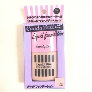 新品 ◆Candy Doll (キャンディドール) リキッドファンデーション 03◆