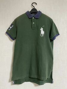 ★ポロラルフローレン★半袖　ポロシャツ★グリーン　緑色★Ｓサイズ★Polo by Ralph Lauren