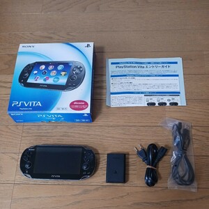 SONY　PSVITA　PCH-1100　AA01　3G/Wi-Fi　クリスタルブラック