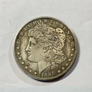 1888 アメリカ 1ドル銀貨　no.1