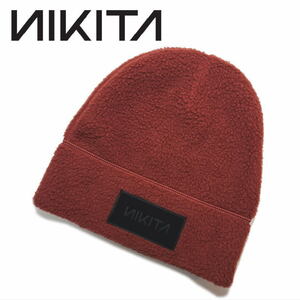 ☆NIKITA NK17 WHISPY BEANIE FIRED BRICK カラー:MAROON ビーニー ニット帽 キャップ スノーボード スノボ スキー