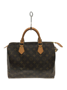 LOUIS VUITTON◆スピーディ30_モノグラム_BRW/PVC/BRW